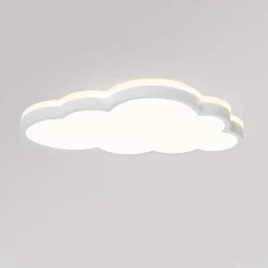 LED Cloud Light Fixture Dimmable Flush Mount for Kids
