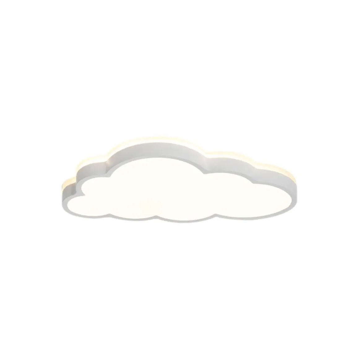 LED Cloud Light Fixture Dimmable Flush Mount for Kids