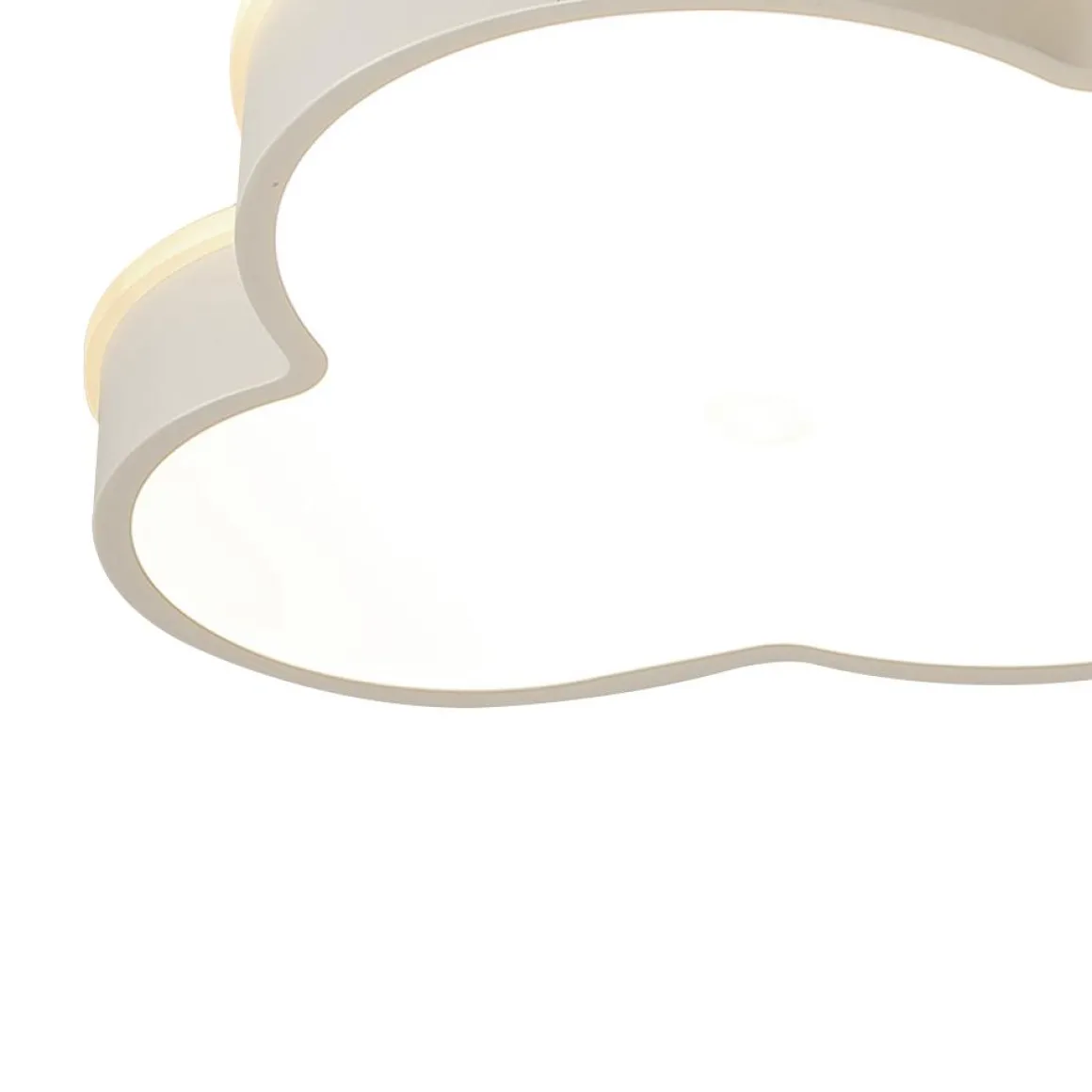 LED Cloud Light Fixture Dimmable Flush Mount for Kids