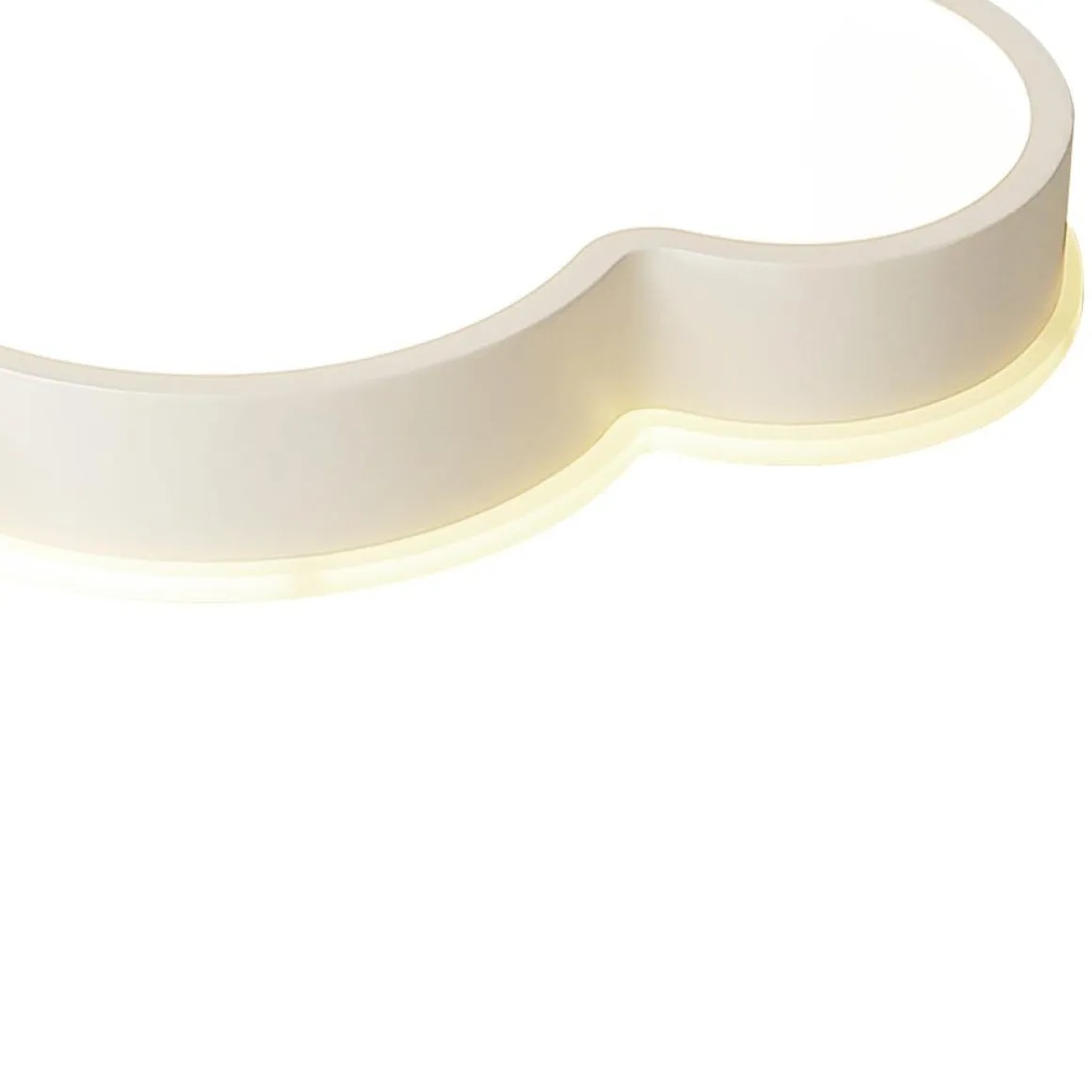 LED Cloud Light Fixture Dimmable Flush Mount for Kids
