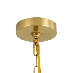 4-Light Candle Style Tiered Square Lantern Pendant
