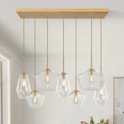 7-light Cluster Kitchen Island Pendant Lighting