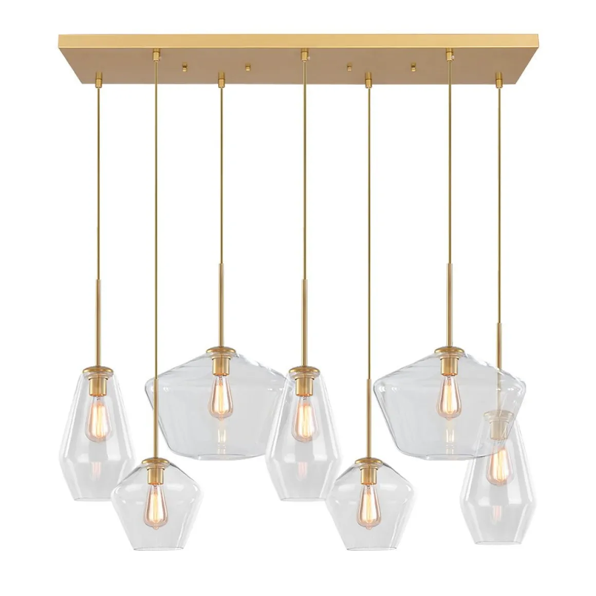 7-light Cluster Kitchen Island Pendant Lighting