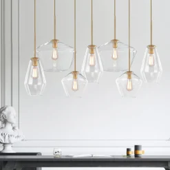 7-light Cluster Kitchen Island Pendant Lighting