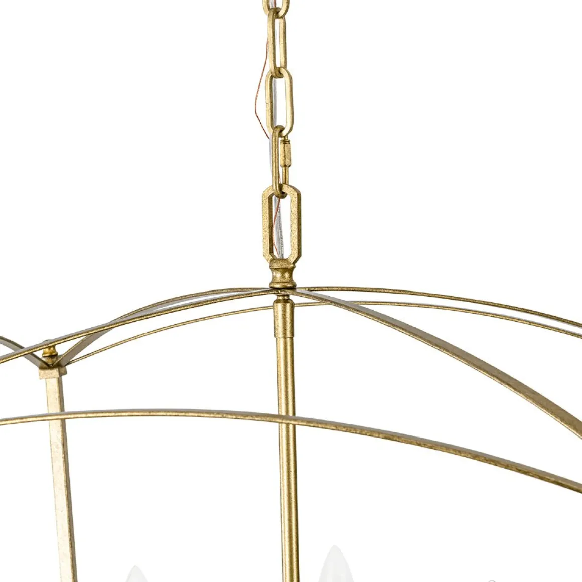 5-light French Antique Candle Style Lantern Pendant Chandelier