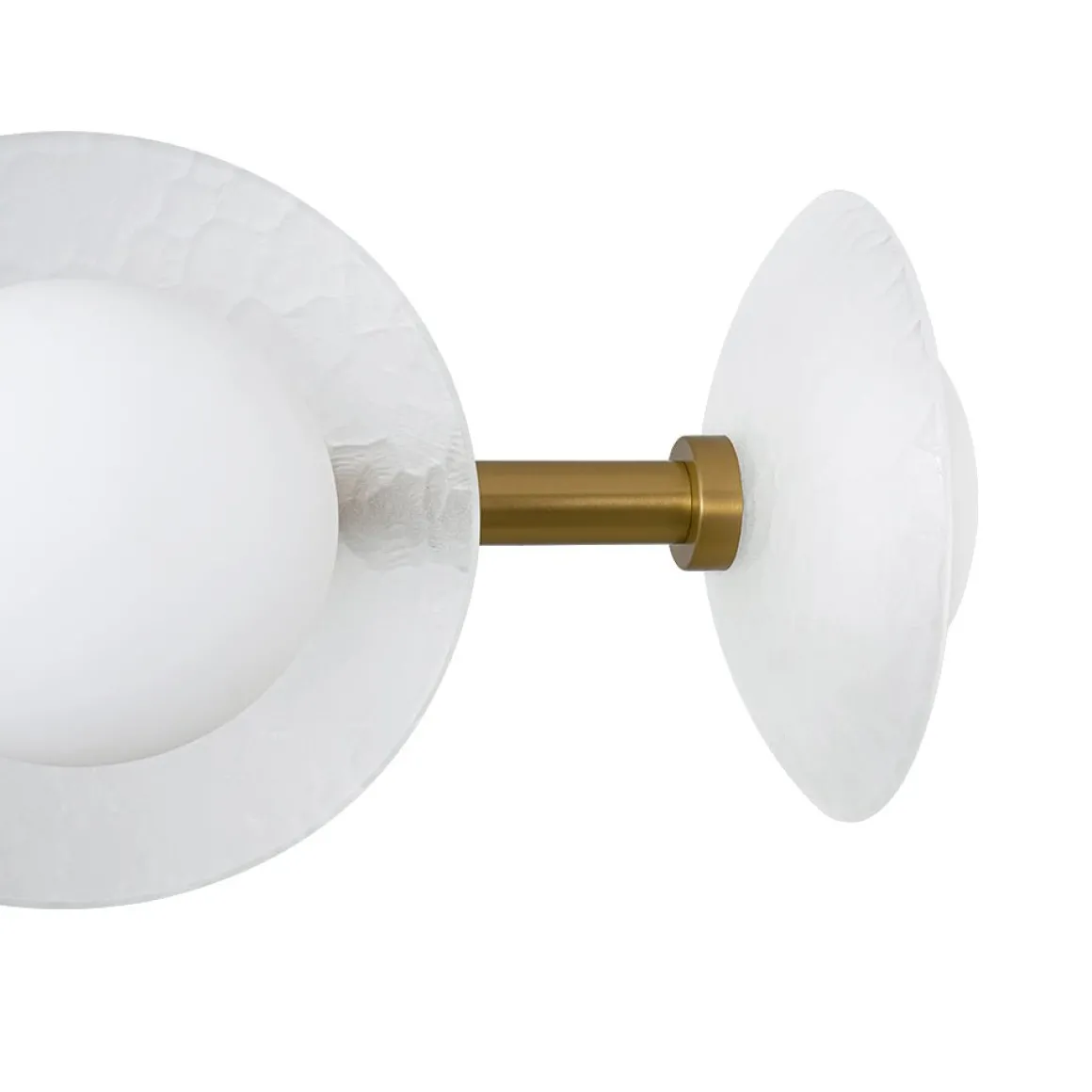 6-Light Frosted Glass Globe Linear Island Chandelier