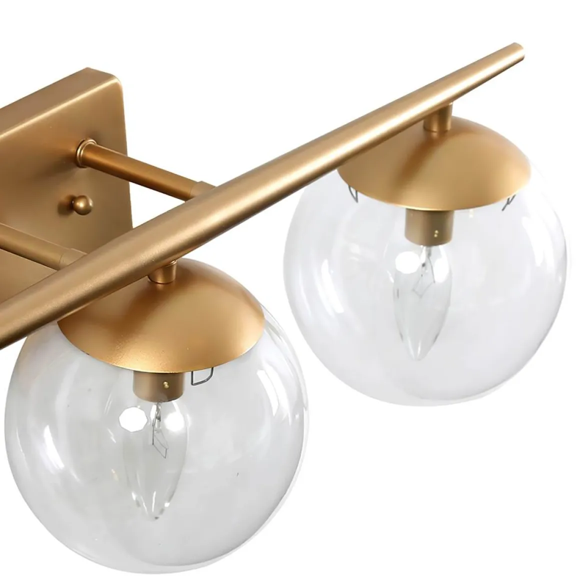 3-light Globe Vanity Wall Light