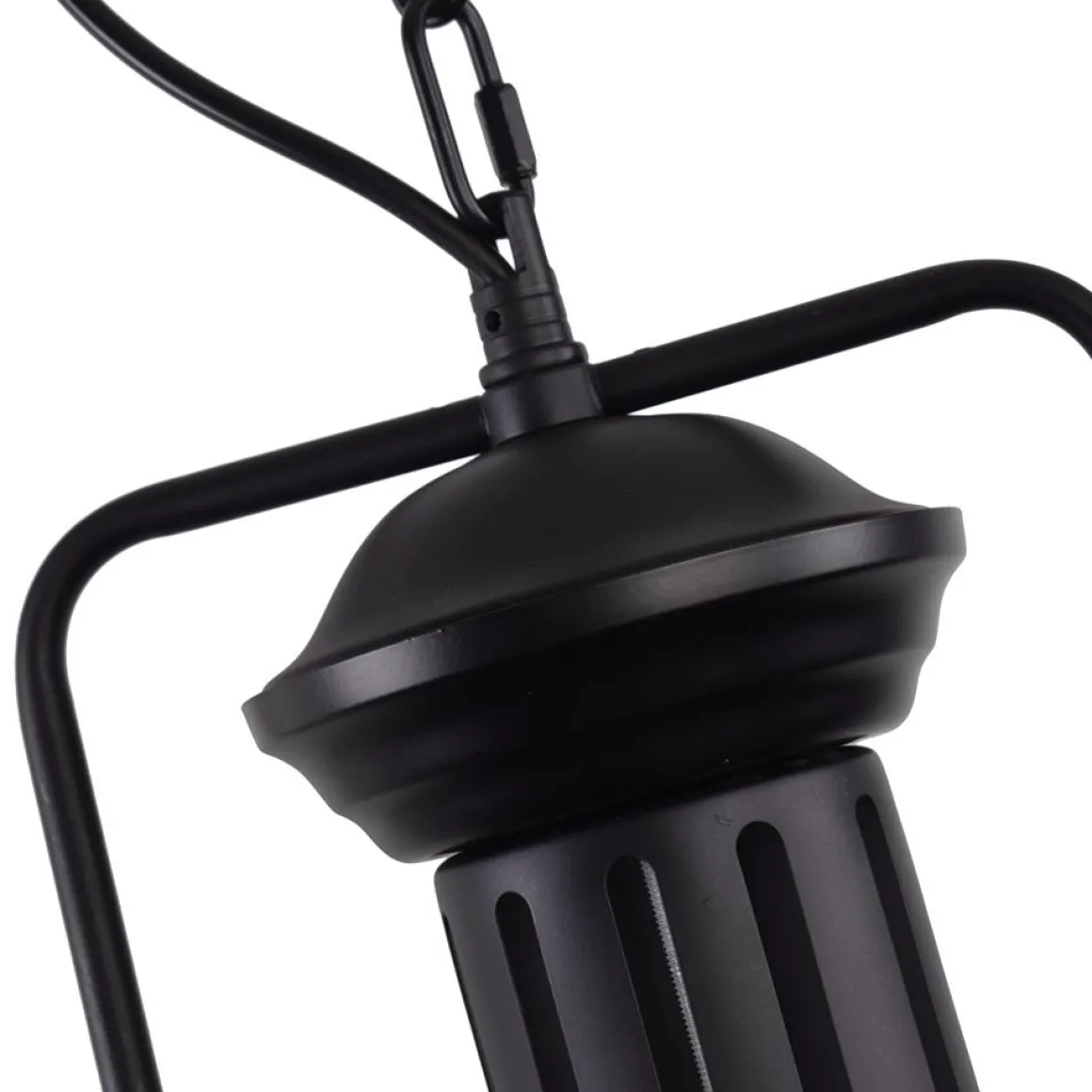 1-Light Industrial Dome Pendant Light
