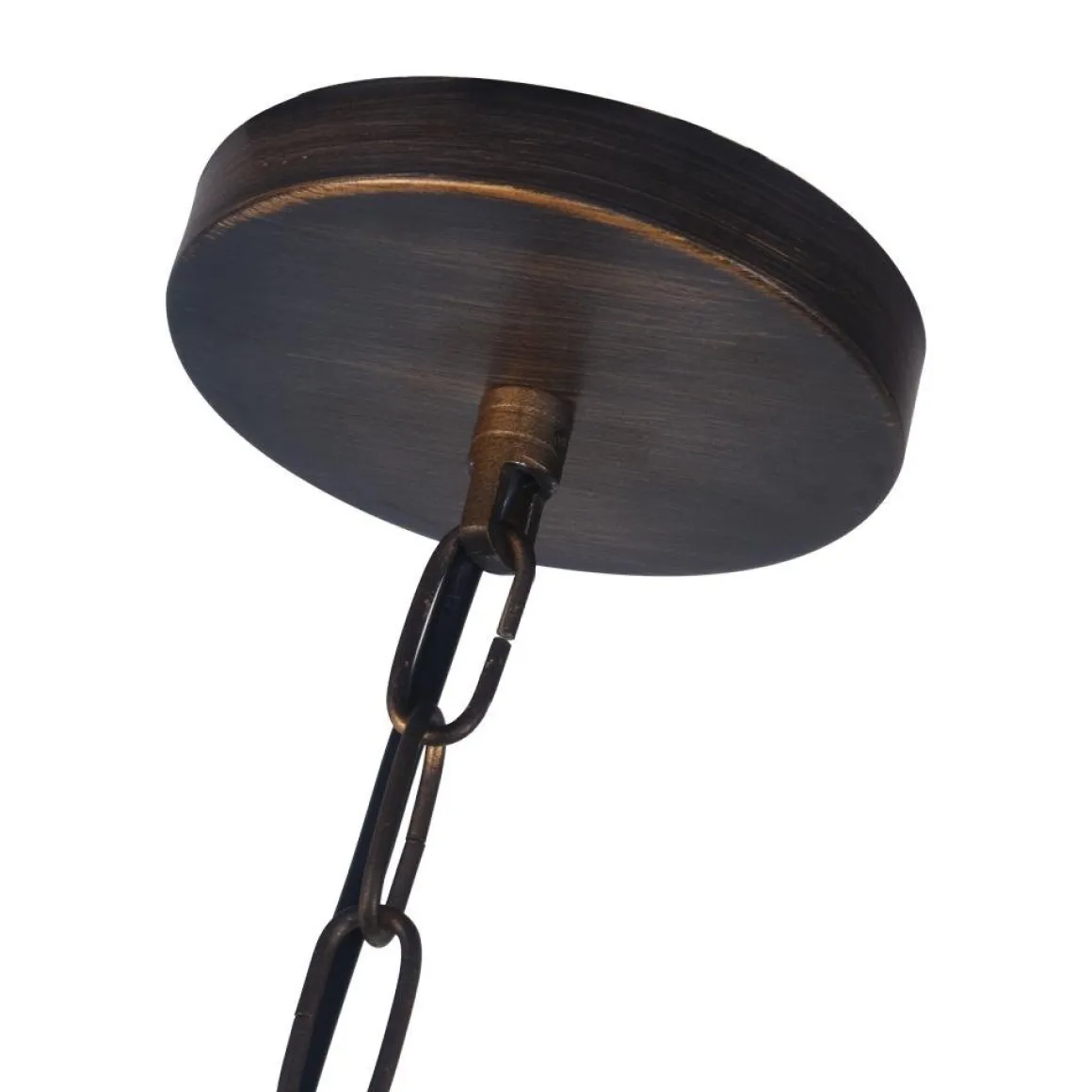 1-Light Industrial Dome Pendant Light