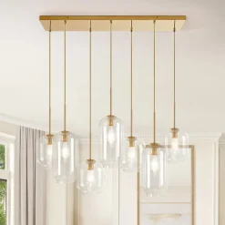 7-light Kitchen Island Cluster Pendant Chandelier