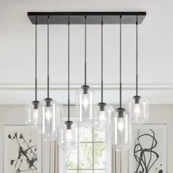 7-light Kitchen Island Cluster Pendant Chandelier