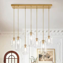 7-light Kitchen Island Cluster Pendant Chandelier