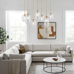 7-light Kitchen Island Cluster Pendant Chandelier