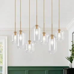 7-light Kitchen Island Cluster Pendant Chandelier