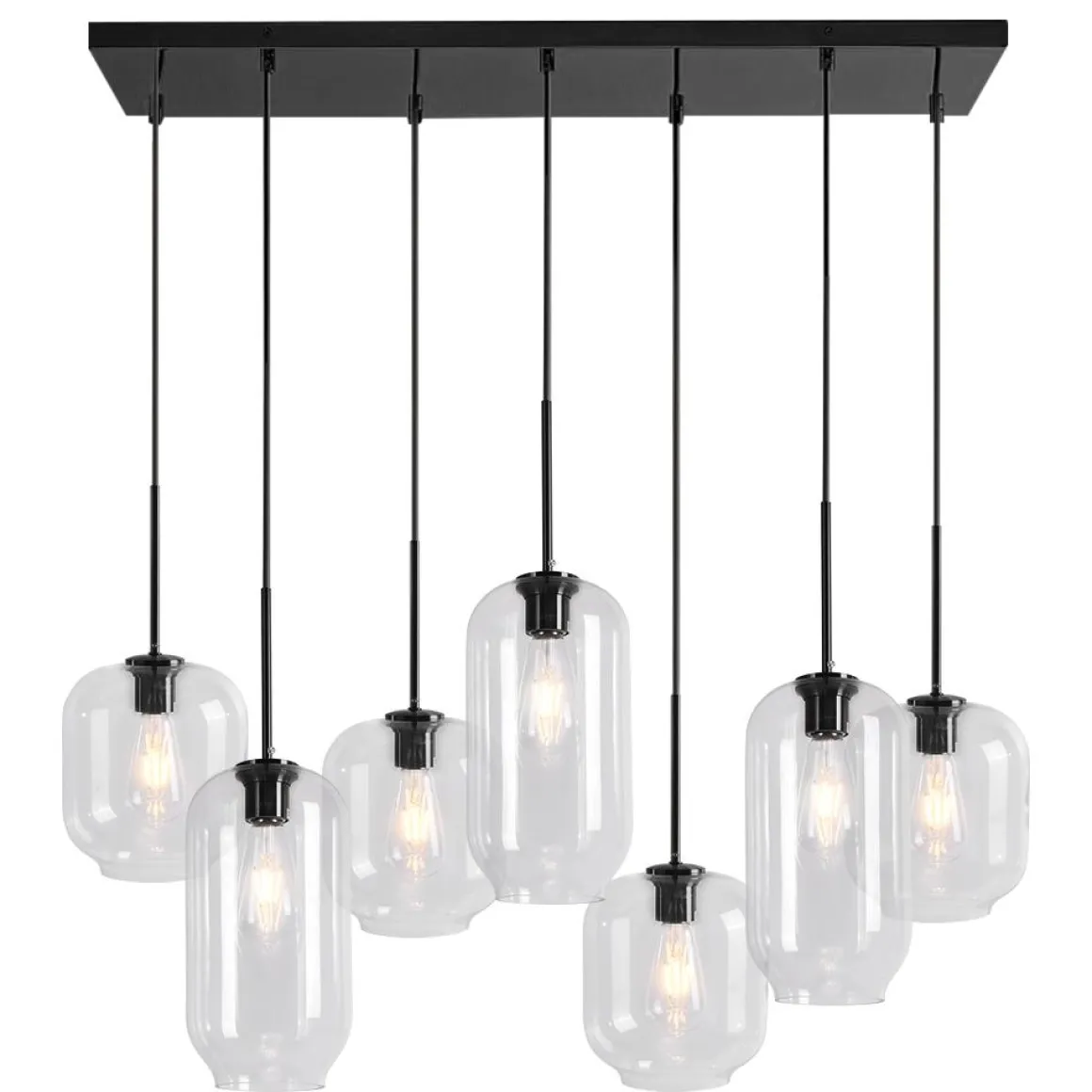 7-light Kitchen Island Cluster Pendant Chandelier
