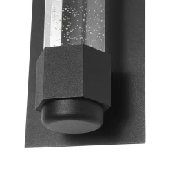 Linear Clear bubble Crystal Tube Dimmable LED Wall Lamp