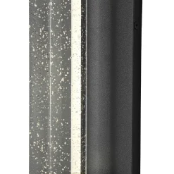Linear Clear bubble Crystal Tube Dimmable LED Wall Lamp