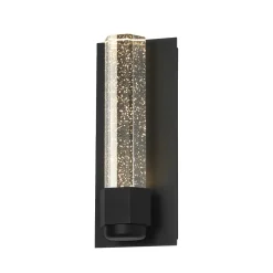 Linear Clear bubble Crystal Tube Dimmable LED Wall Lamp