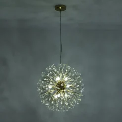Luxury Bloom Dandelion Crystal Firework Chandelier