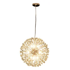 Luxury Bloom Dandelion Crystal Firework Chandelier