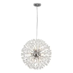 Luxury Bloom Dandelion Crystal Firework Chandelier