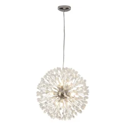 Luxury Bloom Dandelion Crystal Firework Chandelier