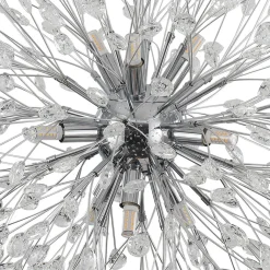 Luxury Bloom Dandelion Crystal Firework Chandelier
