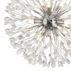 Luxury Bloom Dandelion Crystal Firework Chandelier