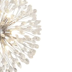 Luxury Bloom Dandelion Crystal Firework Chandelier