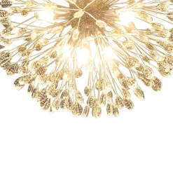 Luxury Bloom Dandelion Crystal Firework Chandelier