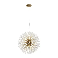 Luxury Bloom Dandelion Crystal Firework Chandelier