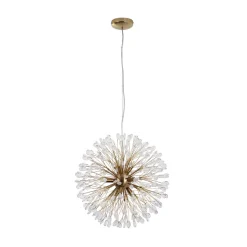 Luxury Bloom Dandelion Crystal Firework Chandelier
