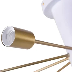 Mid-Century Flush Mount Sputnik Ceiling Light