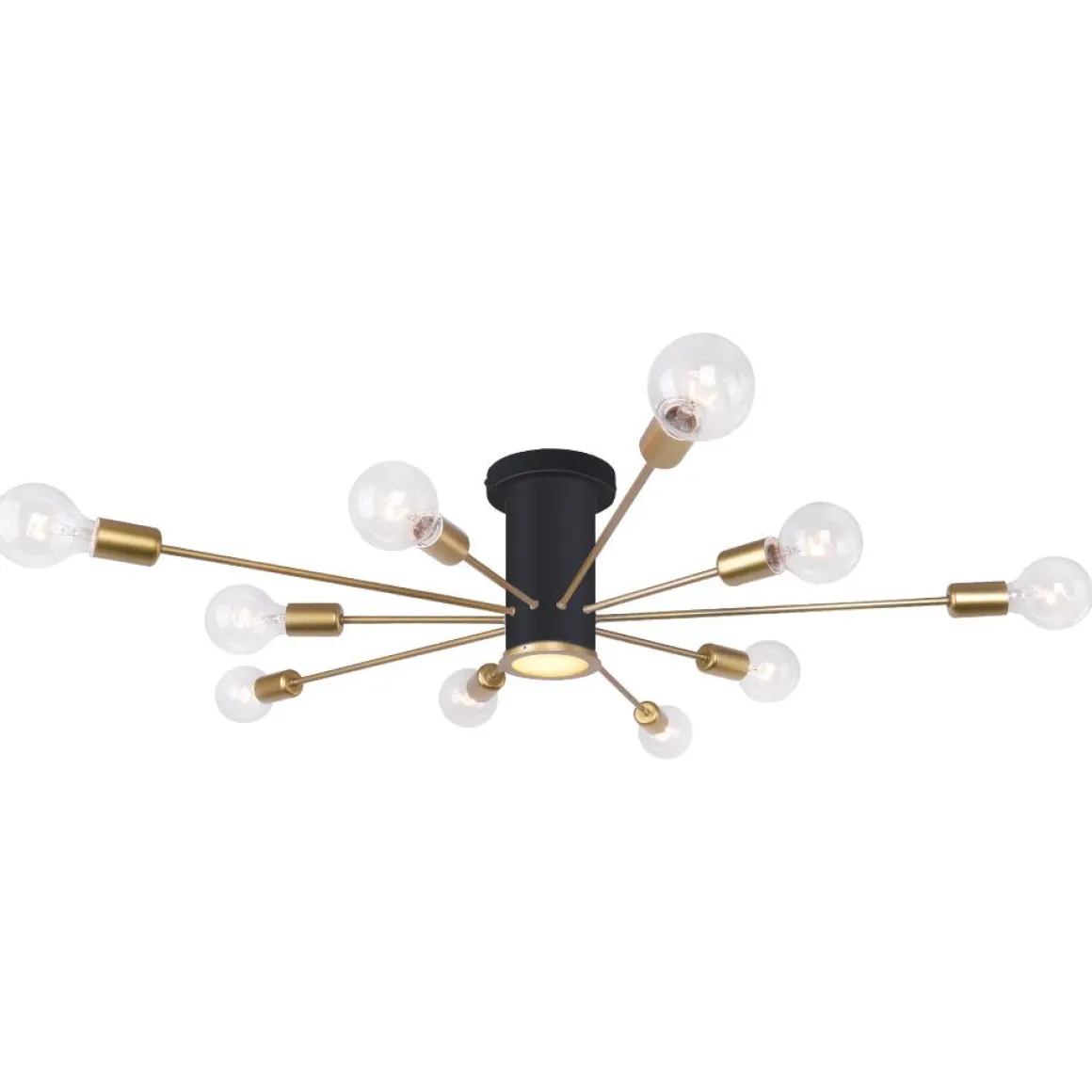 Mid-Century Flush Mount Sputnik Ceiling Light