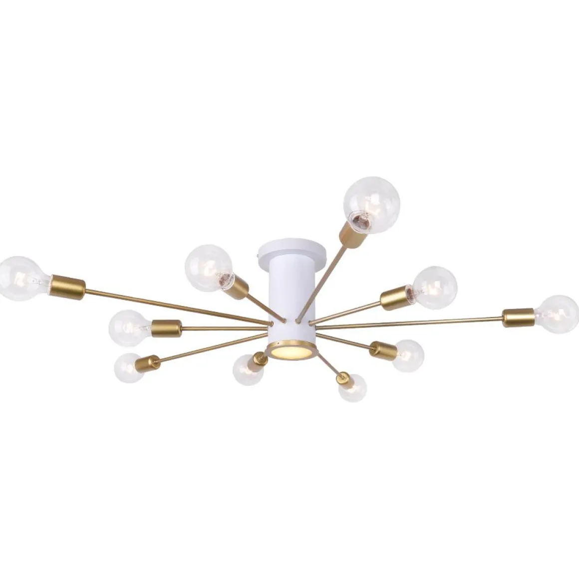 Mid-Century Flush Mount Sputnik Ceiling Light