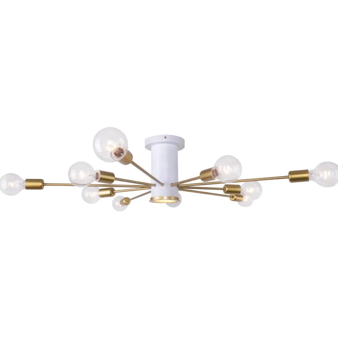 Mid-Century Flush Mount Sputnik Ceiling Light