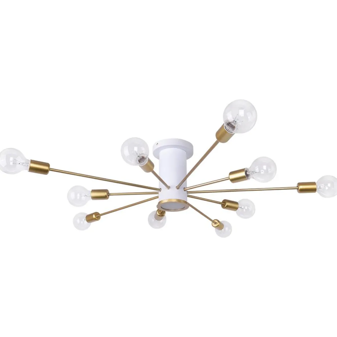 Mid-Century Flush Mount Sputnik Ceiling Light
