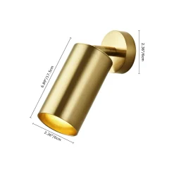 Mid-century 1-light Ceiling Spotlight