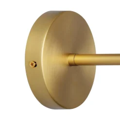 Mid-century 1-light Globe Wall Sconce