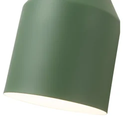 Mid-Century 1-Light Hanging Jar Shade Wall Sconce