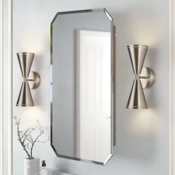 Mid-Century Modern 2-Light Up Down Cone Wall Sconce