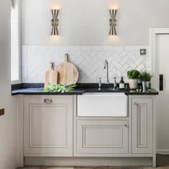 Mid-Century Modern 2-Light Up Down Cone Wall Sconce