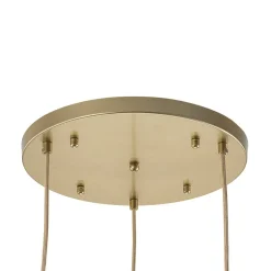 Minimalist Cluster Clear Glass Globe 3-Light Pendant