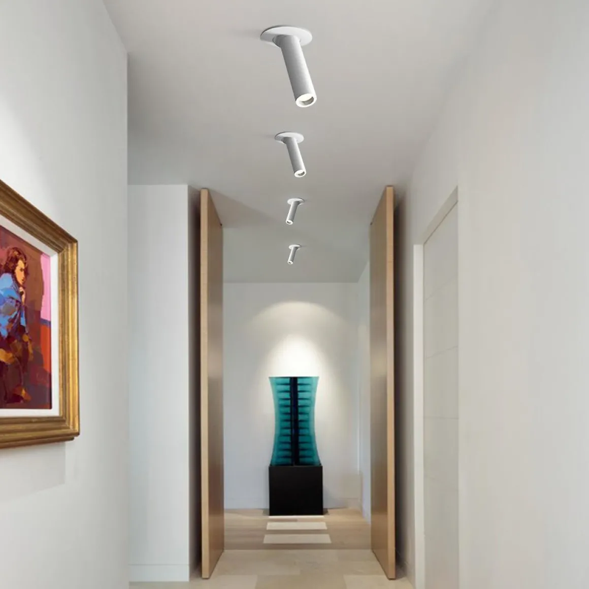 Minimalist Cylinder LED Track Light