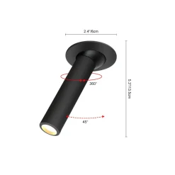 Minimalist Cylinder LED Track Light