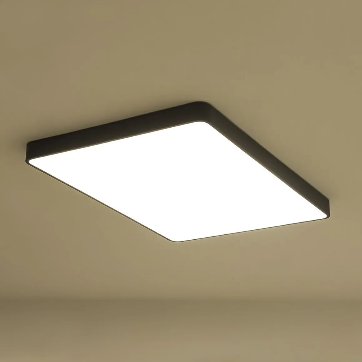 Minimalist Dimmable LED Rectangle Flush Mount Ceiling Light