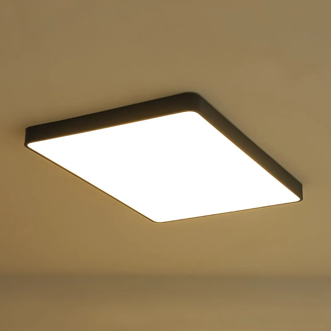 Minimalist Dimmable LED Rectangle Flush Mount Ceiling Light