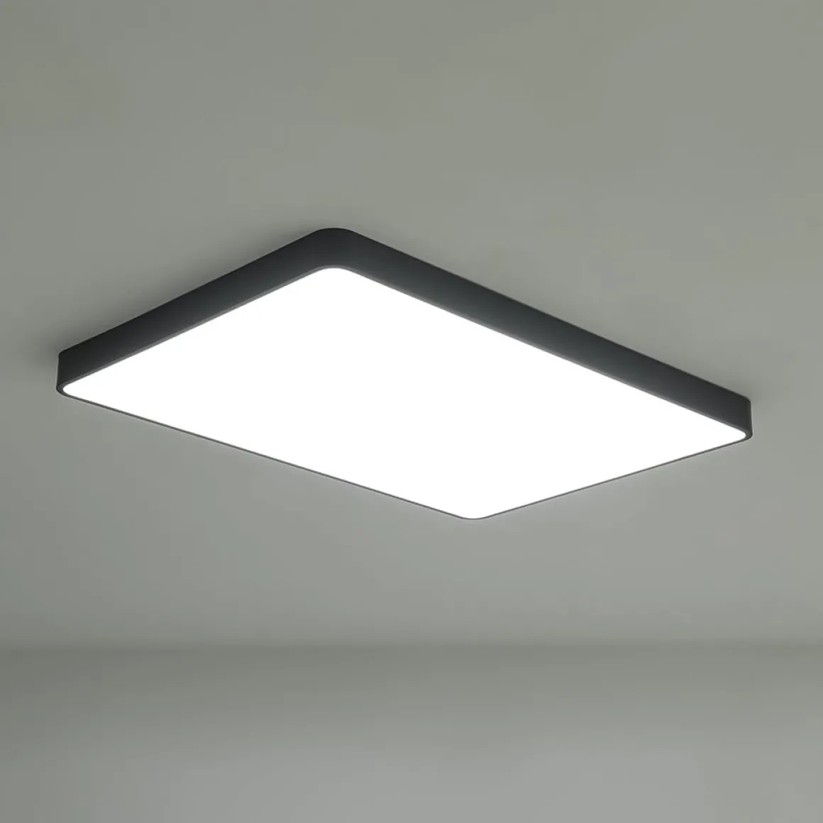 Minimalist Dimmable LED Rectangle Flush Mount Ceiling Light