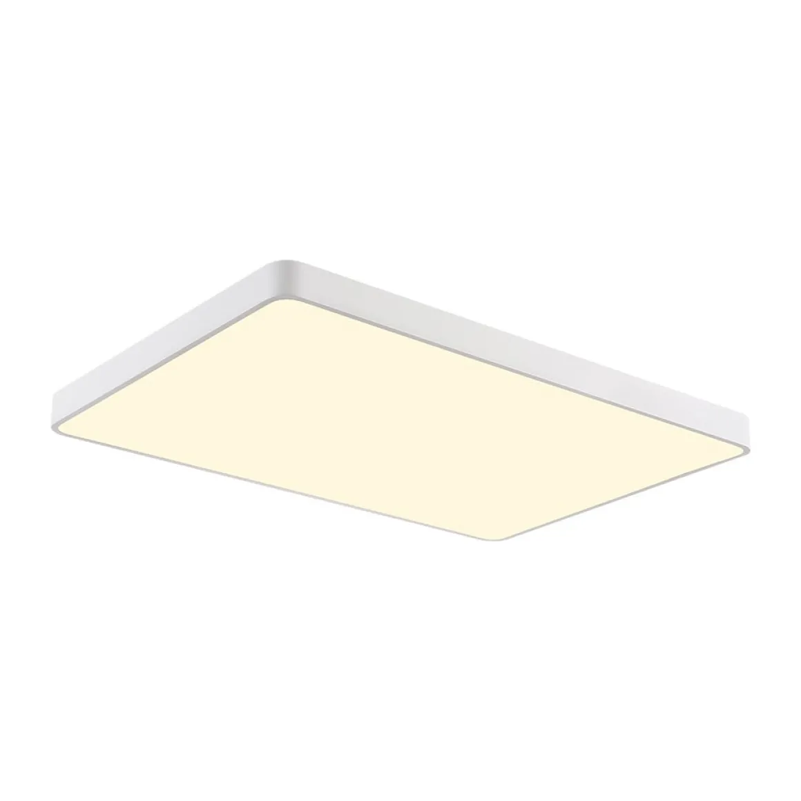 Minimalist Dimmable LED Rectangle Flush Mount Ceiling Light
