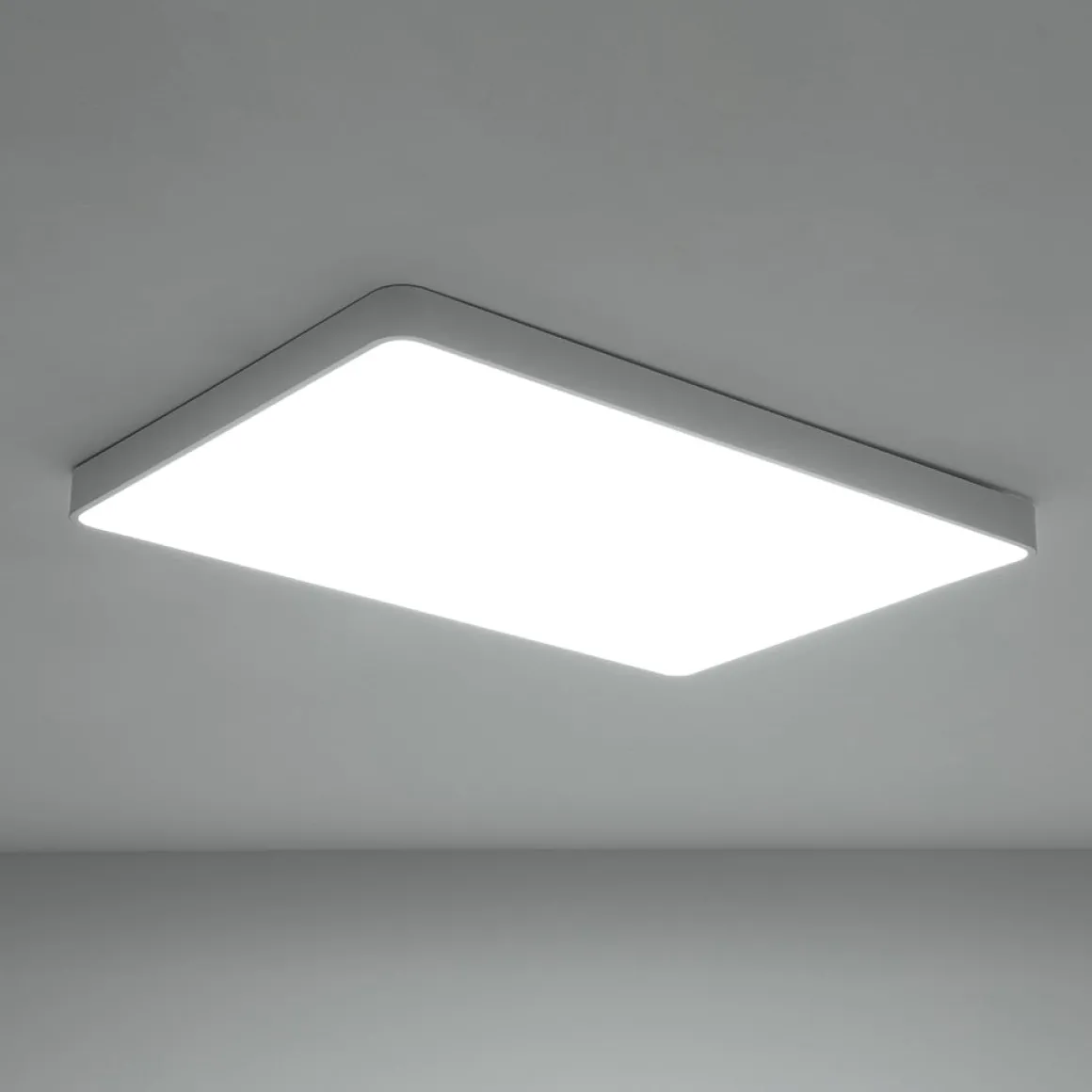 Minimalist Dimmable LED Rectangle Flush Mount Ceiling Light